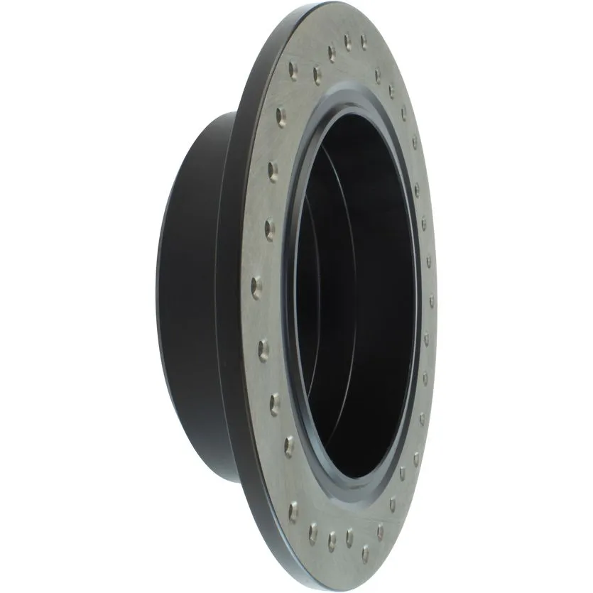 128.34019L - StopTech Sport Cross Drilled Brake Rotor; Rear Left 3 128.34019L - StopTech Sport Cross Drilled Brake Rotor; Rear Left - Image 3