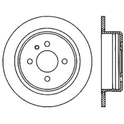 128.34019L - StopTech Sport Cross Drilled Brake Rotor; Rear Left 12 128.34019L - StopTech Sport Cross Drilled Brake Rotor; Rear Left -Performance Parts shop 128.34019l drawing 4a67