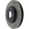 128.40066R - StopTech Sport Cross Drilled Brake Rotor; Front Right