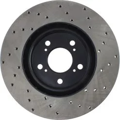 128.40066R - StopTech Sport Cross Drilled Brake Rotor; Front Right -Performance Parts shop 128.40066r back babd