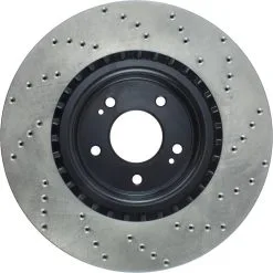 128.51036R - StopTech Sport Cross Drilled Brake Rotor; Front Right -Performance Parts shop 128.51036r back e557
