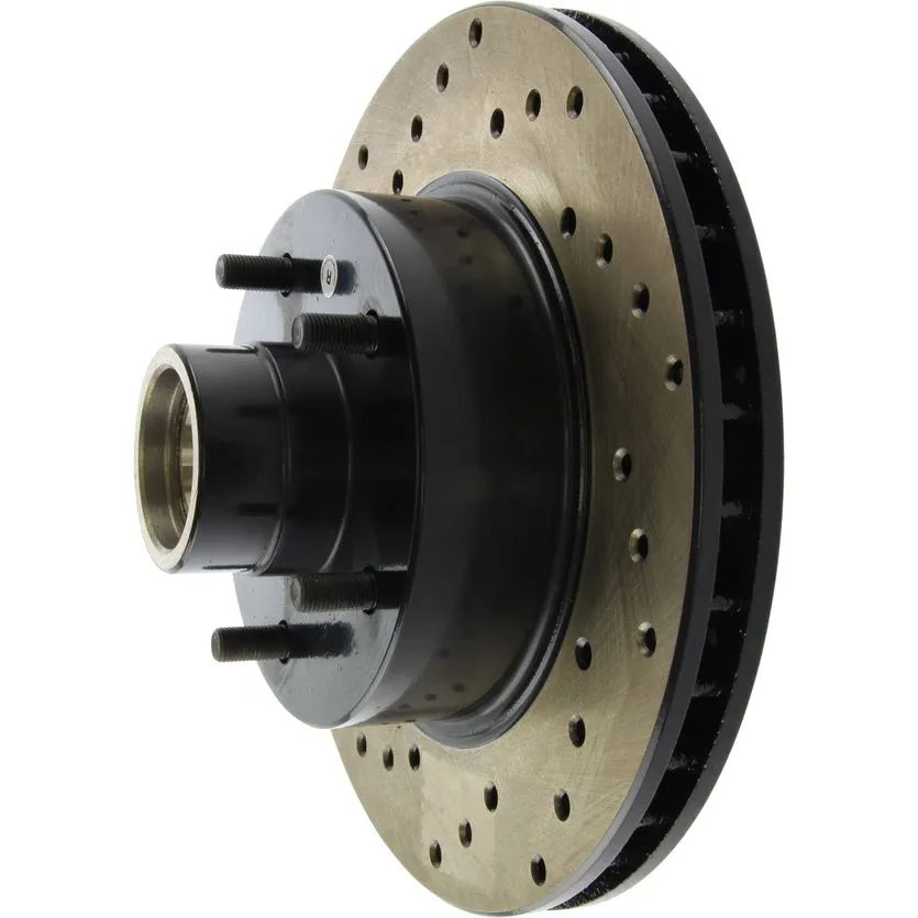 128.62002R - StopTech Sport Cross Drilled Brake Rotor; Front Right 1 128.62002R - StopTech Sport Cross Drilled Brake Rotor; Front Right