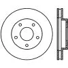 128.66038R - StopTech Sport Cross Drilled Brake Rotor; Front Right