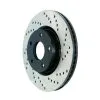 128.62153L - StopTech Sport Cross Drilled Brake Rotor; Rear Left