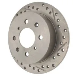 227.40017L - StopTech Select Sport Drilled And Slotted Brake Rotor; Rear Left