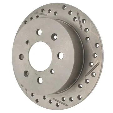 227.40017L - StopTech Select Sport Drilled And Slotted Brake Rotor; Rear Left 1 227.40017L - StopTech Select Sport Drilled And Slotted Brake Rotor; Rear Left