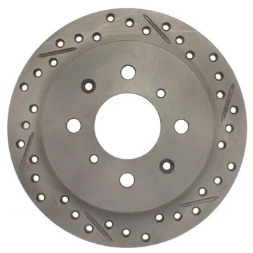 227.40017L - StopTech Select Sport Drilled And Slotted Brake Rotor; Rear Left 2 227.40017L - StopTech Select Sport Drilled And Slotted Brake Rotor; Rear Left - Image 2