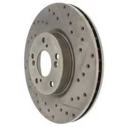 227.40057L - StopTech Select Sport Drilled And Slotted Brake Rotor; Front Left