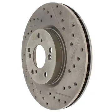 227.40057L - StopTech Select Sport Drilled And Slotted Brake Rotor; Front Left 1 227.40057L - StopTech Select Sport Drilled And Slotted Brake Rotor; Front Left