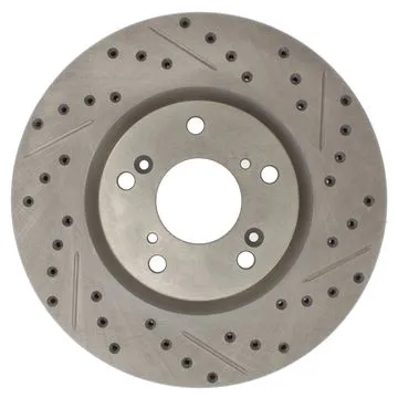 227.40057L - StopTech Select Sport Drilled And Slotted Brake Rotor; Front Left 2 227.40057L - StopTech Select Sport Drilled And Slotted Brake Rotor; Front Left - Image 2