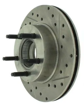 227.65027R - StopTech Select Sport Drilled And Slotted Brake Rotor; Front Right 1 227.65027R - StopTech Select Sport Drilled And Slotted Brake Rotor; Front Right