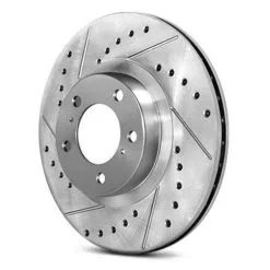 227.42087R - StopTech Select Sport Drilled And Slotted Brake Rotor; Rear Right