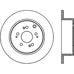 StopTech 320.40070 - Centric GCX Rotor With Partial Coating -Performance Parts shop 320.40070 drawing df50