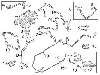 Genuine BMW 11537562144 Coolant Hose; Right - BMW 1 Genuine BMW 11537562144 Coolant Hose; Right - BMW