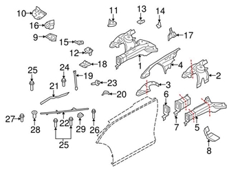 Genuine BMW 41007224901 Engine Coolant Recovery Tank Bracket - BMW 1 Genuine BMW 41007224901 Engine Coolant Recovery Tank Bracket - BMW
