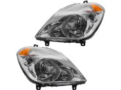 DIY Solutions - Halogen Headlight Assembly Set Of 2 - 2007 - 2009 Dodge Sprinter 2500 - LHT03837