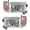 DIY Solutions - Headlight And Cornering Light Kit - 4 Piece - 2000 - 2001 Nissan Xterra - LHT04151