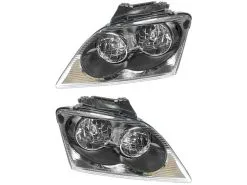 DIY Solutions - Halogen Headlight Assembly Set Of 2 - 2004 - 2006 Chrysler Pacifica (From 06/09/2003) - LHT03378