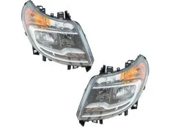 DIY Solutions - Headlight Assembly - Set Of 2 - Without Daytime Running Lights - 2014 - 2020 Ram ProMaster 2500 - LHT03985 -Performance Parts shop D0116 J473235 2