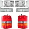 DIY Solutions - Headlight Tail Light Cornering Parking Light Kit - 8 Piece - 1993 - 1996 Jeep Grand Cherokee - LHT04068