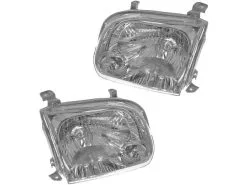 DIY Solutions - Headlight Assembly Set Of 2 - 2005 - 2006 Toyota Tundra (Double Cab) - LHT03438