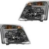 DIY Solutions - Headlight Assembly Set Of 2 - 2010 - 2013 Ford Transit Connect - LHT03833
