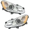 DIY Solutions - Driver And Passenger Side Headlight Assembly - Set Of 2 - 2008 - 2015 Smart Fortwo - LHT04034