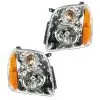 DIY Solutions - Headlight Assembly Set Of 2 - 2007 - 2014 GMC Yukon XL 1500 (excluding Denali Models) - LHT03432