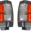 DIY Solutions - Cornering Light - Set Of 2 - With Black Trim - 1990 - 1994 Nissan D21 - LHT05313