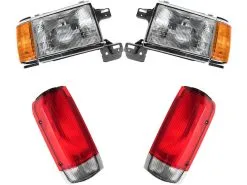 DIY Solutions - Headlight And Tail Light Kit - 4 Piece Set - 1987 - 1990 Ford F-150 - LHT04305
