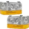 DIY Solutions - Headlight Cornering Parking Light Kit 6 Piece Set - 1992 - 1997 Ford F-250 - LHT04080