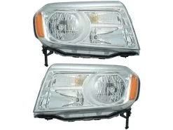 DIY Solutions - Halogen Headlight Assembly - Set Of 2 - 2012 - 2015 Honda Pilot - LHT03946
