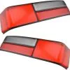 DIY Solutions - Tail Light Lens - Set Of 2 - 1987 - 1993 Ford Mustang - LHT07443