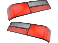 DIY Solutions - Tail Light Lens - Set Of 2 - 1987 - 1993 Ford Mustang - LHT07443