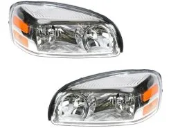 DIY Solutions - Headlight Assembly Set Of 2 - 2005 - 2008 Chevrolet Uplander - LHT03427