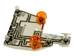 Genuine - Right Passenger Side Tail Light Bulb Holder - 2003 - 2009 Mercedes-Benz E320 Sedan (with Classic Package Code 953, With Elegance Package Code 955) - W0133-1928097