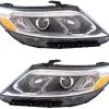 DIY Solutions - Halogen Headlight Assembly Set - 2014 - 2015 Kia Sorento - LHT04014