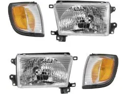 DIY Solutions - Headlight And Cornering Light Kit - 4 Piece - 1999 - 2002 Toyota 4Runner - LHT08792