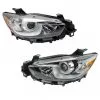 DIY Solutions - Halogen Headlight Assembly - Set Of 2 - 2013 - 2016 Mazda CX-5 - LHT03870