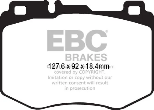 DP22210 - EBC Greenstuff 2000 Brake Pads; Front 2 DP22210 - EBC Greenstuff 2000 Brake Pads; Front - Image 2