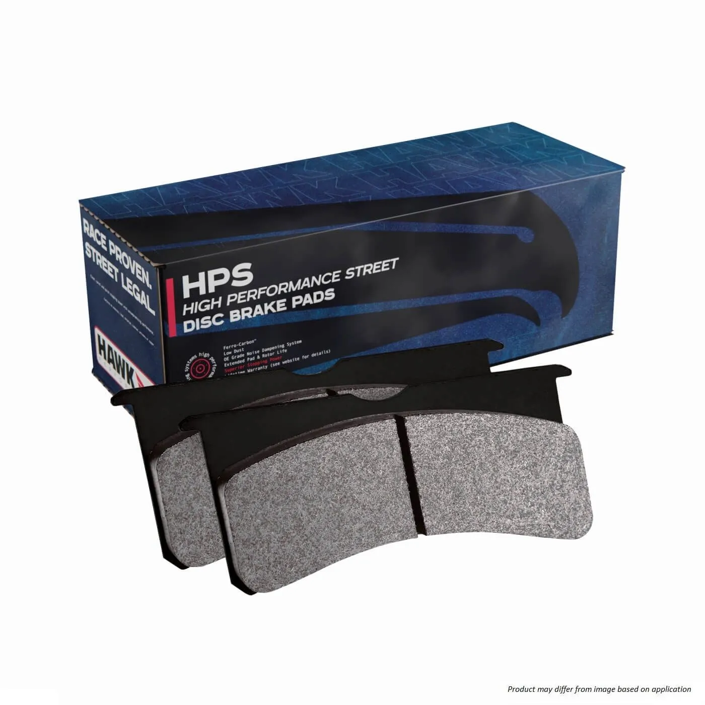 HB581F.660 - Hawk HPS Brake Pads; Front 1 HB581F.660 - Hawk HPS Brake Pads; Front