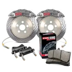 StopTech Trophy Race Big Brake Kit Front -Performance Parts shop stoptech trophy race big brake kit drilled str 60 anodized 64f3 1