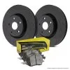 HKS4336.302Z - Hawk Brake Kit - PC Pads & Talon Slotted Discs; Front