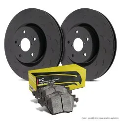 HKS4336.302Z - Hawk Brake Kit - PC Pads & Talon Slotted Discs; Front